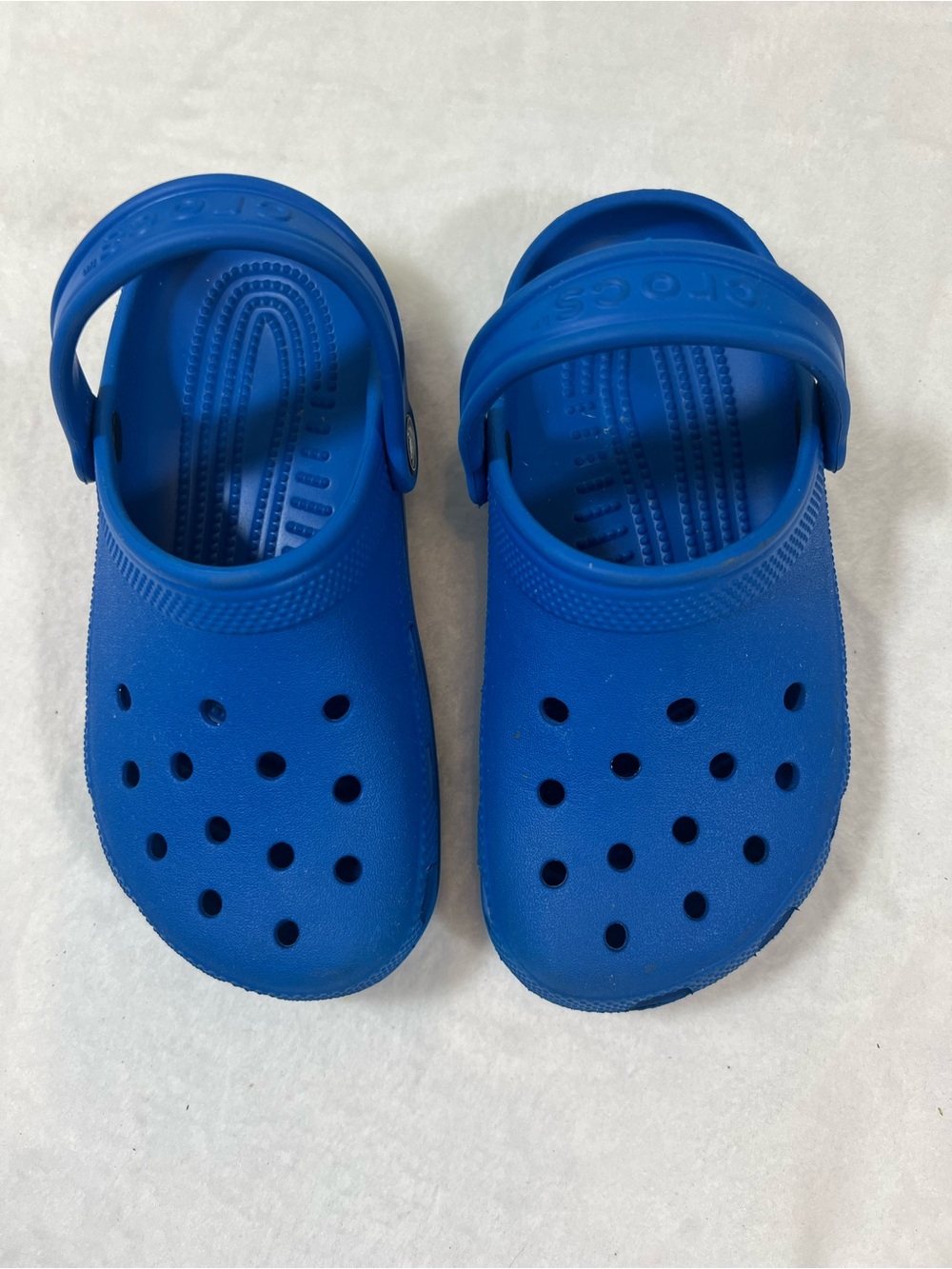 Kids Blue Croc Sandals